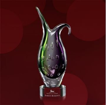 Image de Trophée - Verre Soufflé - Canova Award - Goutte d'eau