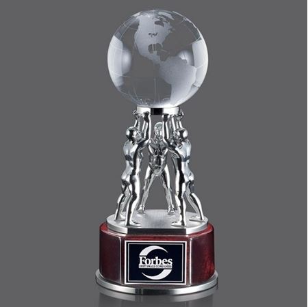 Image de Trophée - Bois - Pritchard Globe Award
