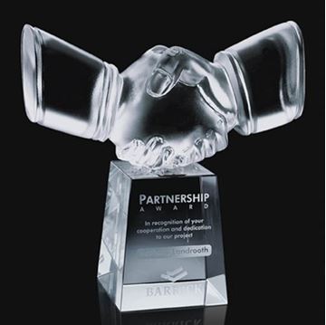 Trophée - Prestige - Shaking Hands Award