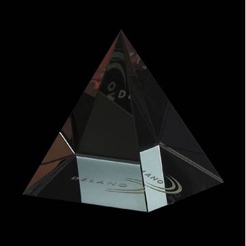 Trophée - Crystal - Colored Pyramids