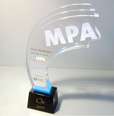 Image de Sur mesure - Trophée Acrylique -  MPA