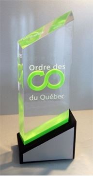 Image de Sur mesure - Trophée Acrylique - OCCOQ