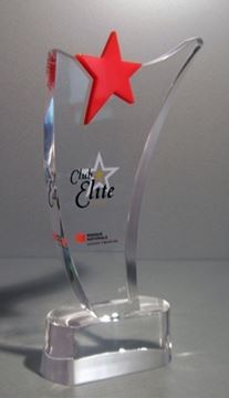 Image de Sur mesure - Trophée Acrylique - Club Élite