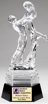 Image de Trophée - Sport - Autres - Danse cristal