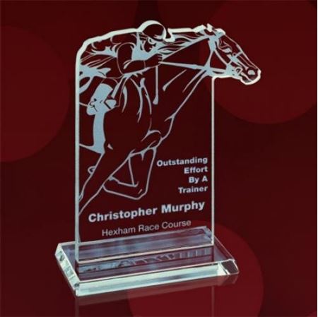 Image de Trophée  - Cristal - Course à cheval