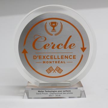 Image de Sur mesure - Trophée Acrylique -  Cercle d'Excellence