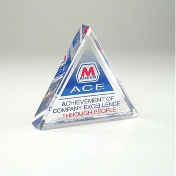 triangle acrylique