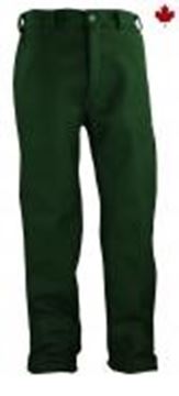 Image de pantalon en laine régulier vert Big BIll 214