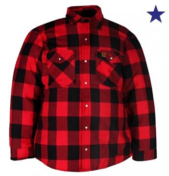 Image de chemise doublé en flannel Big Bill rouge 221Q