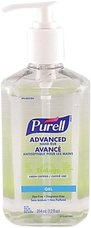 Image de Purell avec pompe antiseptique pour les mains en gel