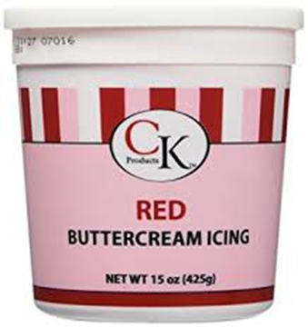 Glaçage Buttercream Rouge de CK Products | 77-66041