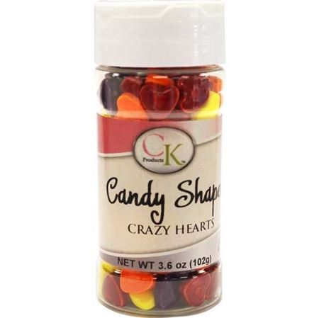 Image de Candy Shapes Crazy Hearts 3.6 oz de CK Products | 78-23296