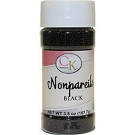 Image de Nonpareils Black 3.8 oz de CK Products | 78-520K