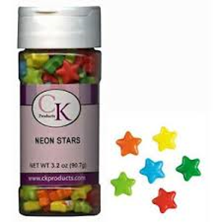 Image de Candy Shapes Neon Stars 3.2 oz de CK Products | 78-23353