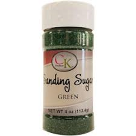 Image de Sanding Sugar Green 4 oz de CK Products | 78-505G