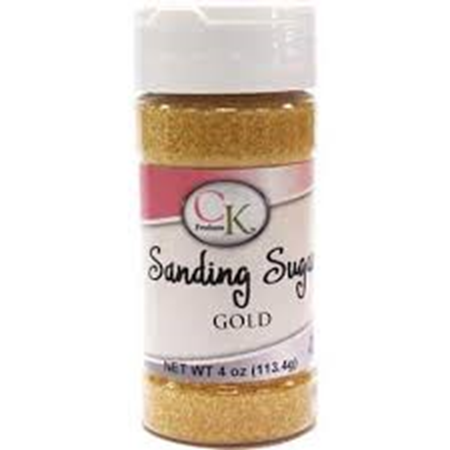 Image de Sanding Sugar Gold 4 oz de CK Products | 78-5051