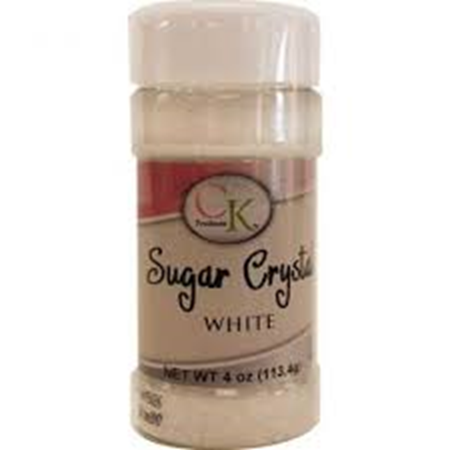Image de Sugar Crystals White 4 oz de CK Products | 78-504W