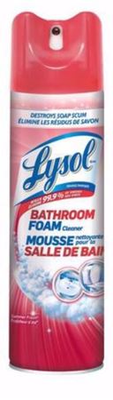 Image de Lysol désinfectant nettoyant salle de bain en mousse 680g