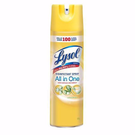 Image de Lysol désinfectant aérosol lemon breeze 539G