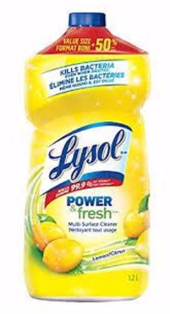 Image de Lysol multi surface désinfectantes citron