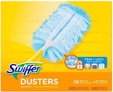 Image de Recharge Plumeaux Swiffer Dusters non parfumées 24 unités + 1 manche