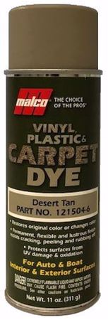 Image de Teinture MALCO pour vinyle, plastique et tapis:  Desert tan   11 oz