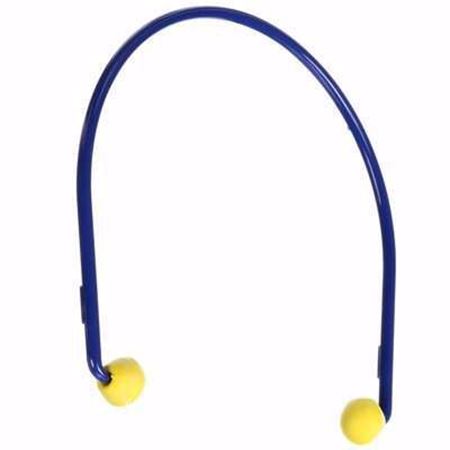 Image de Protections auditives 3M ™ EAR ™ Caps modèle 200, 321-2101, bleu / jaune, 100 paires par étui