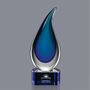 Image de Trophée - Verre soufflé - Delray Award - goutte d'eau