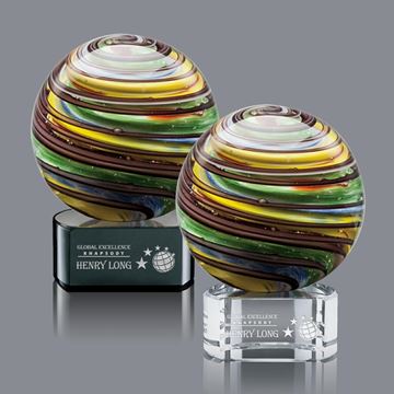 Image de Trophée - Verre Soufflé - Lunar Award - globe