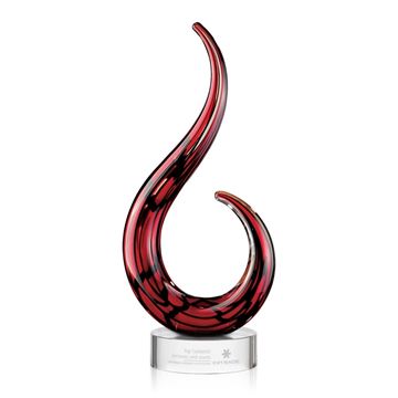 Image de Trophée - Verre Soufflé - Wickland Award - Twisté