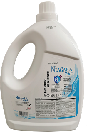 Image de Niagara gel pour les mains antibactériens, sans odeur 5 litres
